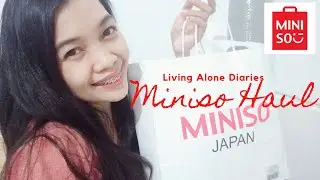 MINISO HAUL! | Living alone diaries✨ | Miniso Philippines