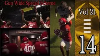 Play Like A Champion 🏆 College football 25 Gun Wide Spread Scheme
