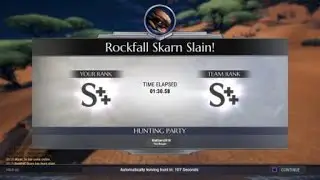 Dauntless Speedrun - Solo Rockfall Skarn(LVL7) in 1:30:58 (WR)