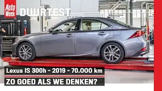 Hoe komt onze duurtest Lexus IS 300h (2019 - 70.000 km) door de technische keuring bij Joep?