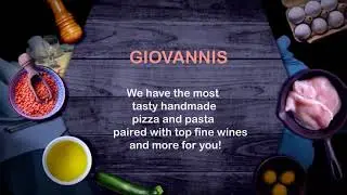 Personalized video ad for a restaurant