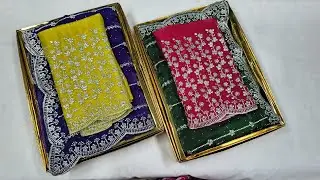 🙏👍Reshmika sarees || crunchy work sarees || @ManiSareessaress 