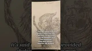 A Sketchy & Spooky Journey:Italian Heritage with Witchy Roots🧙🏻&zwj;♀️🇮🇹#LaBefana #intuitiveart