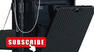 🧳 NOBL Zipperless Aluminum Hard Shell Suitcase &ndash; The Future of Travel!