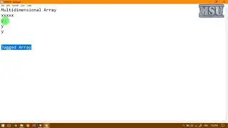 Java Class 14 - Multi Dimensional Array & Jagged Array