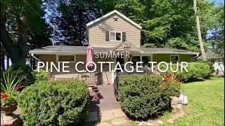 Pine Cottage Tour in Summer 2020 - Ferryland Cottage Rentals, Sodus, NY
