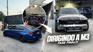 FINALMENTE DIRIGI A M3 PELAS RUAS 🙏🏻 FASE FINAL DE FUNILARIA