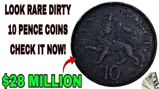 The Rarest UK 10 Pence Coins That Could Make You a Collector Millionaire &mdash; Top 4 Revealed!