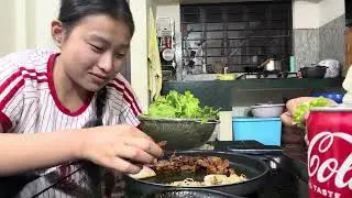 Late night cravings #asmr #eating #mukbang 