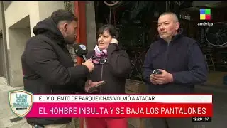 🔴 EL VIOLENTO DE PARQUE CHAS VOLVI&Oacute; A ATACAR