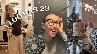 VLOGMAS 23: Co założyć na wigilię, niespodzianki od przyjaciół, gry dla dwójki & haul