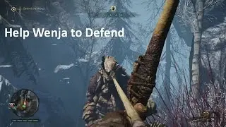 Far Cry Primal PS4 gameplay Help Wenja to Defend