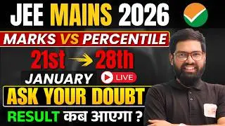 JEE Main 2026 Marks vs Percentile 🔥 | Result कब आएगा ? | All Shifts Analysis |