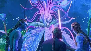 Avatar: Frontiers of Pandora - Sarentu connects to Eywa for the first time