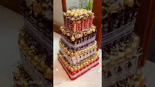 How to make chocolates tower #tower #chocolate #love #gift #customised #handmade #diy #trending