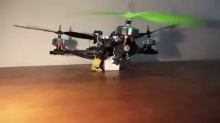Fireball Shooting Tricopter: YAW mechanism demonstration