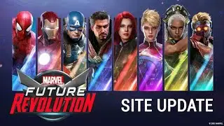 MARVEL FUTURE REVOLUTION BRAND NEW WEBSITE LAUNCH PRE REGISTRATION AVAILABLE FIRST MOBILE RPG Game