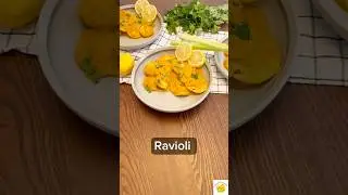 Cheese Ravioli in Indian Spiced Gravy | Comfort Fusion Recipe  #Shorts