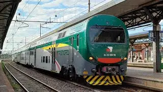 TANTI TRENI IN STAZIONE A SARONNO
