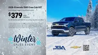 JBA Chevrolet - Winter Sales Event - January 2026