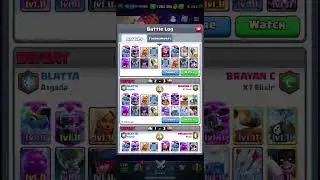 This deck carried me through the 7-Elixir Challenge. #clashroyale