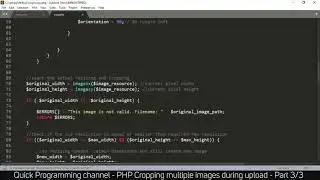 PHP Web Dev - How to Crop multiple images during upload - Part 3/3