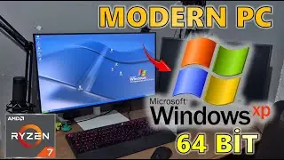 Windows XP 64 Bit Modern PC'ye Nasıl Kurulur?