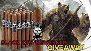 Масштабная раздача хьюмидоров для сигар Gurkha Black Ops Bezerker