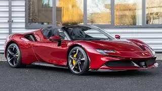 2024 Ferrari SF90 Spider - Rosso Magma - Walkaround (4K)