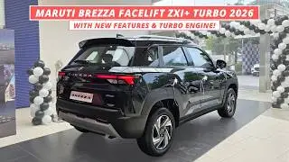 New Maruti Brezza Facelift 2026 ZXI Plus Turbo | Brezza Facelift 2026 Top Model | GA Automotive