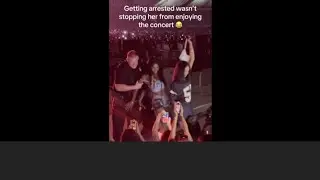 ARRESTED AT CHRIS BROWN BREEZYBOWL CONCERT #chrisbrown