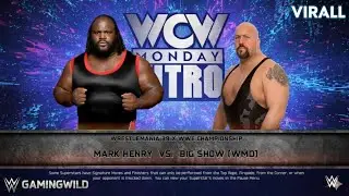 Big Show vs Mark Henry | WWE 2K25 Epic Battle | World's Strongest Man vs World's Largest Athlete