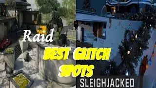  BO7 PROP HUNT- BEST GLITCH SPOTS in Raid and Sleighjacked. 