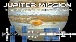 Spaceflight simulator - far future mission to Jupiter | (spaceflight simulator short film)