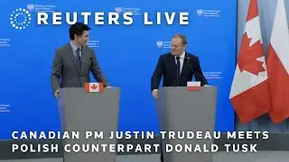 LIVE: Canadian Prime Minister Justin Trudeau meets Polish counterpart in Warsaw