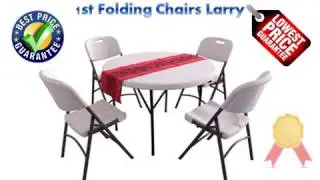 Lowest Prices, Incredible Assistance from 1st Folding Chairs Larry