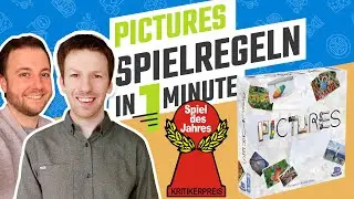 Pictures (Spiel des Jahres 2020) - Spielanleitung im &Uuml;berblick!