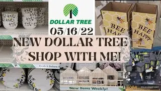 Come Shop with Me & See What's New at Dollar Tree. 05/16/22 Walk Through Walk Thru || Bees & More.