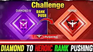 Rank Push Challenge 💪 Diamond V To Heroic New CS Rank Session 35