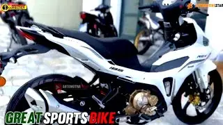 Новейший спортивный мотоцикл Underbone 185cc 2023 года |  Лучший в своем классе ‼️