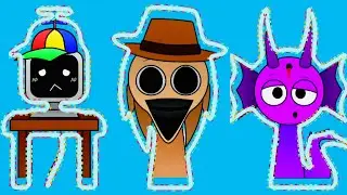 Sprunki Swapped Version 🎵 Bouncing Blocks Sound Effects #sprunki #animation #music #relaxing #unzip