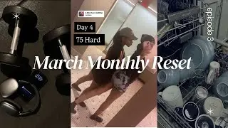 MONTHLY RESET ・❥・GYM, CLEANING, STUDYING, PRAYING
