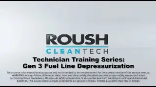 Technician Training Series: Gen 3 Fuel Line Depressurization