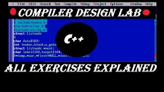Compiler Design laboratory | Explained | TURBO C++ | Online C++ Compiler
