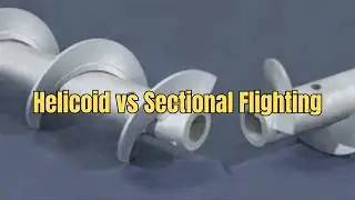 Helicoid vs Sectional Flighting