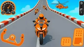 Mega Ramp Bike Racing 2025 😱 Insane Jumps & Crazy Stunts | Android Bike Game #9