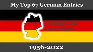 My Top 67 entries from Germany in Eurovision (1956-2022)