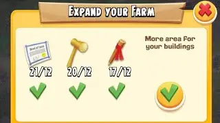 Hay Day Gameplay 231 , Expanding Farm (Level 57)