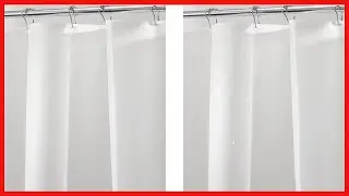 Keep Your Bathroom Dry and Fresh with This Waterproof Shower Curtain Liner