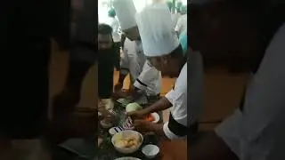 Cuts of vegetables practical #food #chef #practical